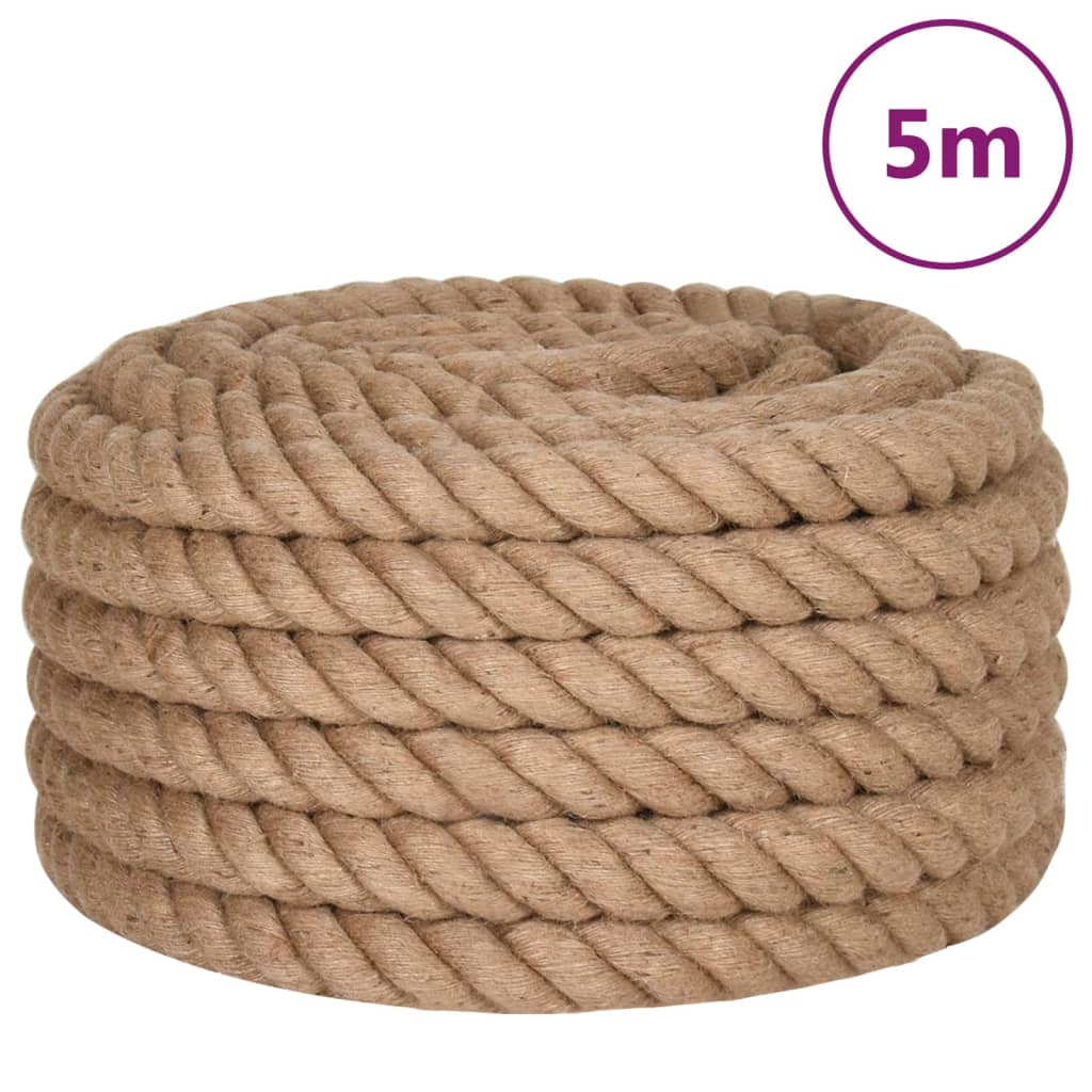 Vidaxxl-Seil 5 m lang, 60 mm dicke Jute