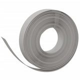 Vidaxl Gartenkante 10 m 10 cm Polyethylen grau
