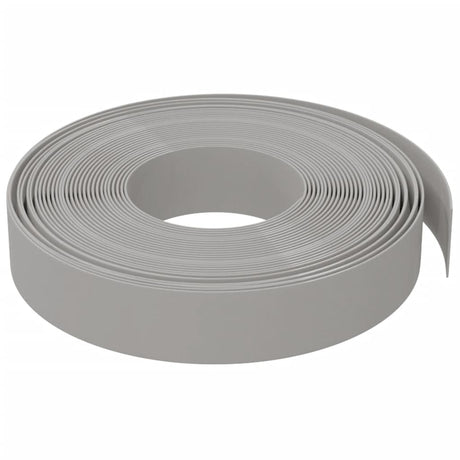 Vidaxl Gartenkante 10 m 10 cm Polyethylen grau