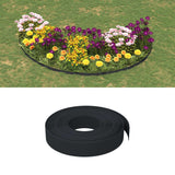 Vidaxl Garden Limit 10 m 10 cm Polyethylen schwaarz