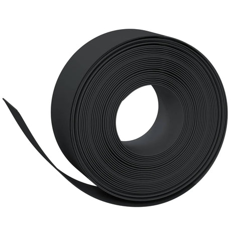 Vidaxl Gartenkante 10 m 20 cm Polyethylen schwarz