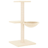 Vidaxl Cat Furniture avec Sisal Scratch Posts 72 cm Crème -Colored