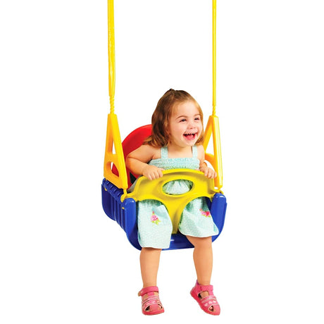 VidaXL Schaukelsitz für Kinder 3-in-1 29x40x39,5 cm Polypropylen