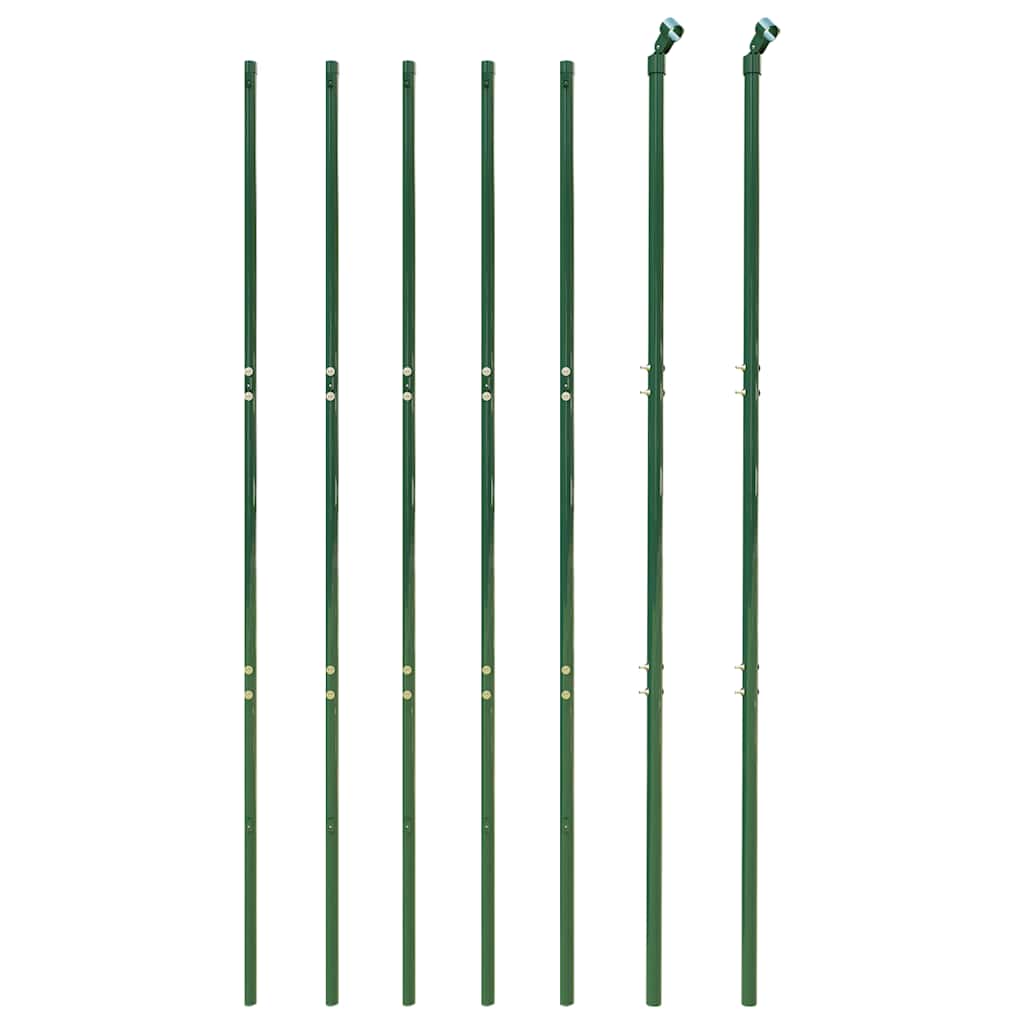 Vidaxxl Maschendrahtzaun 2,2x10 m grün