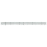 VidaXL Gitterzaun 2x25 m grün