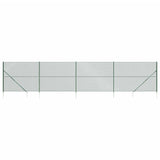 Vidaxxl-Maschenzaun mit Erdankern 1,6x10 m grün