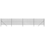 Vidaxl-Gitterzaun 2x10 m Anthrazit