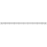 Vidaxx Gitterzaun 0,8x25 m Anthrazit