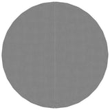 Vidaxl zwembadgrondzeil ø244 cm polyester geotextiel lichtgrijs