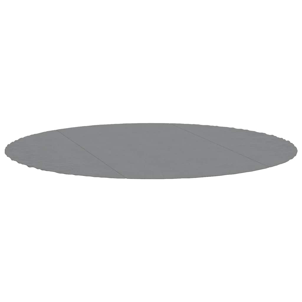 Vidaxx Schwimmbad-Bodenplane ø306 cm Polyester-Geotextil hellgrau