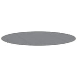 Vidaxx Schwimmbad-Bodenplane ø306 cm Polyester-Geotextil hellgrau