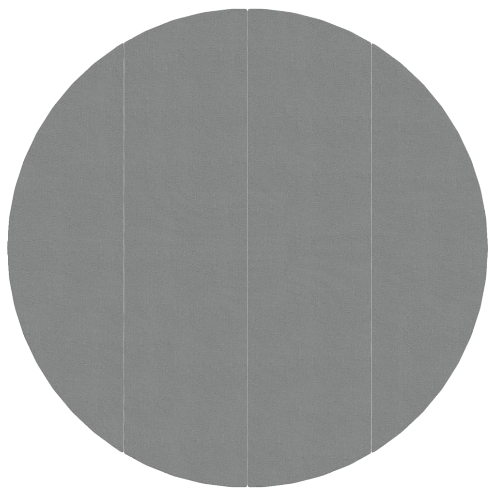 Vidaxx Schwimmbad-Bodenplane ø428 cm Polyester-Geotextil hellgrau