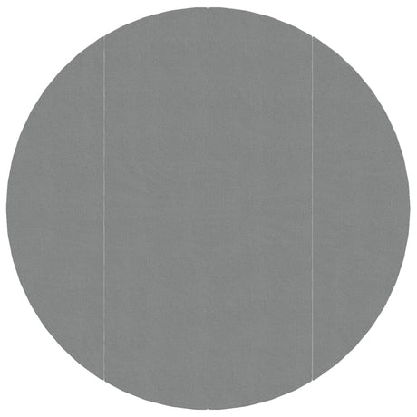 Vidaxx Schwimmbad-Bodenplane ø428 cm Polyester-Geotextil hellgrau