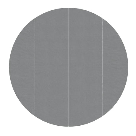 Vidaxx Schwimmbad-Bodenplane ø458 cm Polyester-Geotextil hellgrau