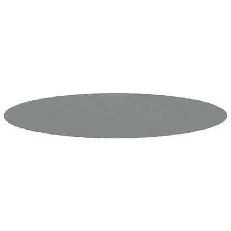 Vidaxx Schwimmbad-Bodenplane ø458 cm Polyester-Geotextil hellgrau