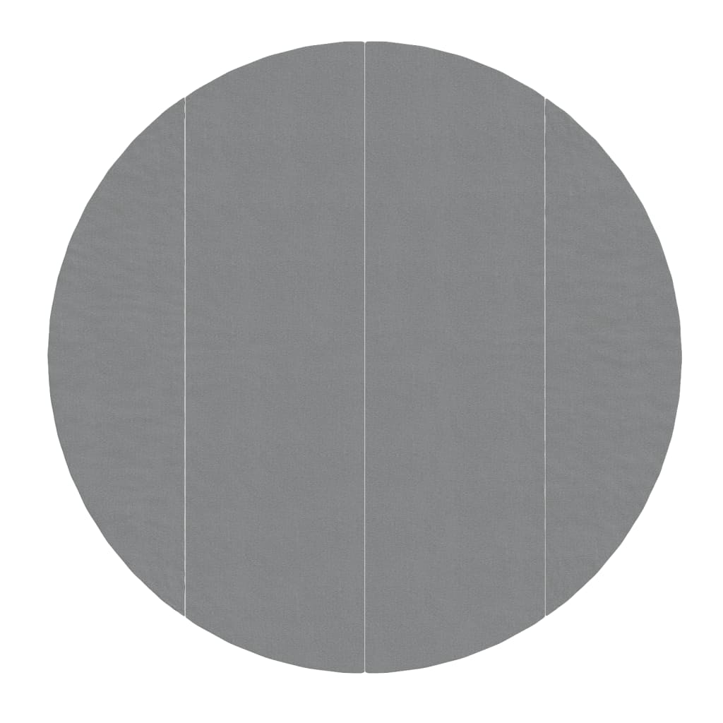 Vidaxl Pool Suelo Ø458 cm Poliéster Geotextil Gray Light Gray