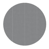 Vidaxl Pool Suelo Ø458 cm Poliéster Geotextil Gray Light Gray