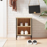 VIDAXL -Schuhschrank 38x35x50 cm Propertiertes Holz Sonoma Eiche gefärbt