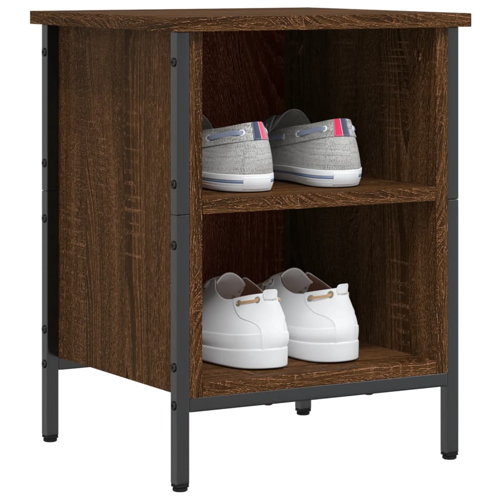 Vidaxx Schuhschrank 38x35x50 cm, fertige Holzfarbe, braune Eiche