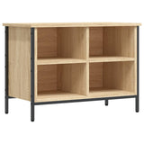 VidaXL Schuhschrank 69x35x50 cm Holzwerkstoff Sonoma-Eiche-farbig