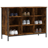 Vidaxl Shoe Cabinet 100x35x70 cm Vlastní dřevo uzené dubové barvy