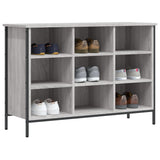 Vidaxl Shoe cabinet 100x35x70 cm Properted Wood Gray Sonoma Oak color