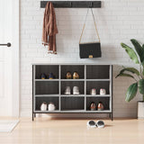 Vidaxl Shoe cabinet 100x35x70 cm Properted Wood Gray Sonoma Oak color