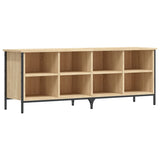 Vidaxl Shoe cabinet 131x35x50 cm Properted Wood Sonoma Oak colored