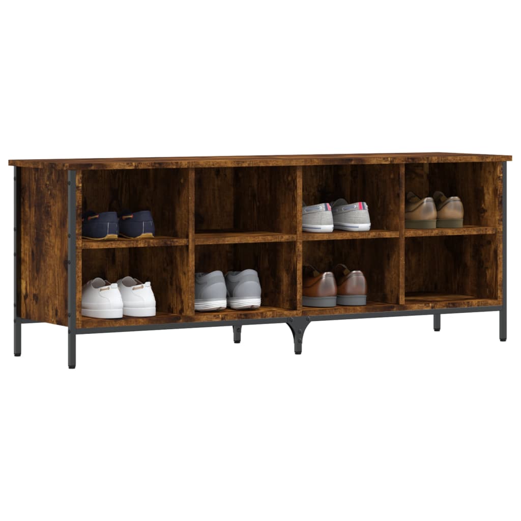 Vidaxx Schuhschrank 131x35x50 cm Holzwerkstoff, Räuchereiche