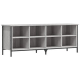Vidaxx Schuhschrank 131x35x50 cm, Holzwerkstoff, Farbe Sonoma-Eiche grau