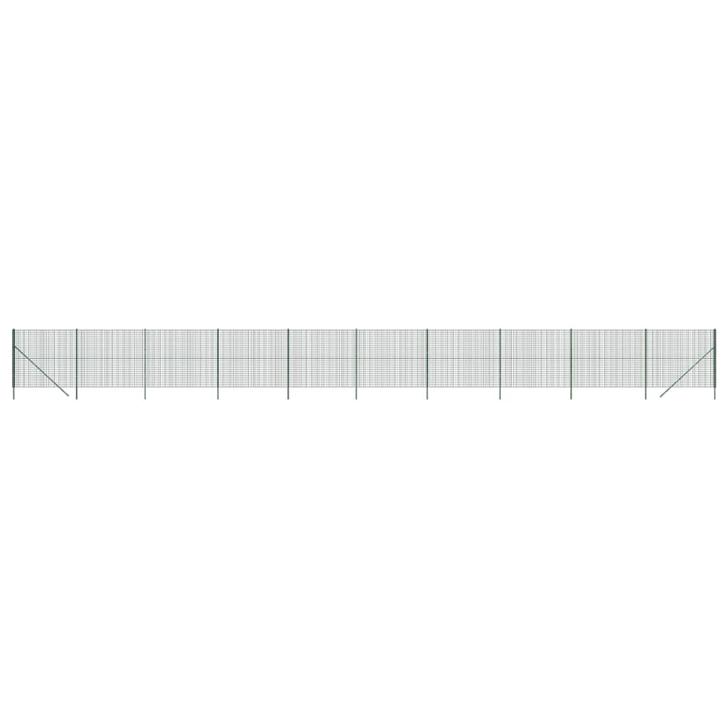 Vidaxl Mesh de alambre FET 1.6x25 M de acero galvanizado