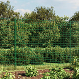 Vidaxl Mesh de alambre FET 1.8x25 M Galvanizado de acero verde