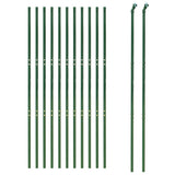 Vidaxl Mesh Mesh FET 1.4x25 M M M de acero galvanizado verde