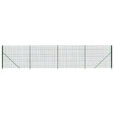 FET a rete filo Vidaxl con flangia 1.4x10 m verde