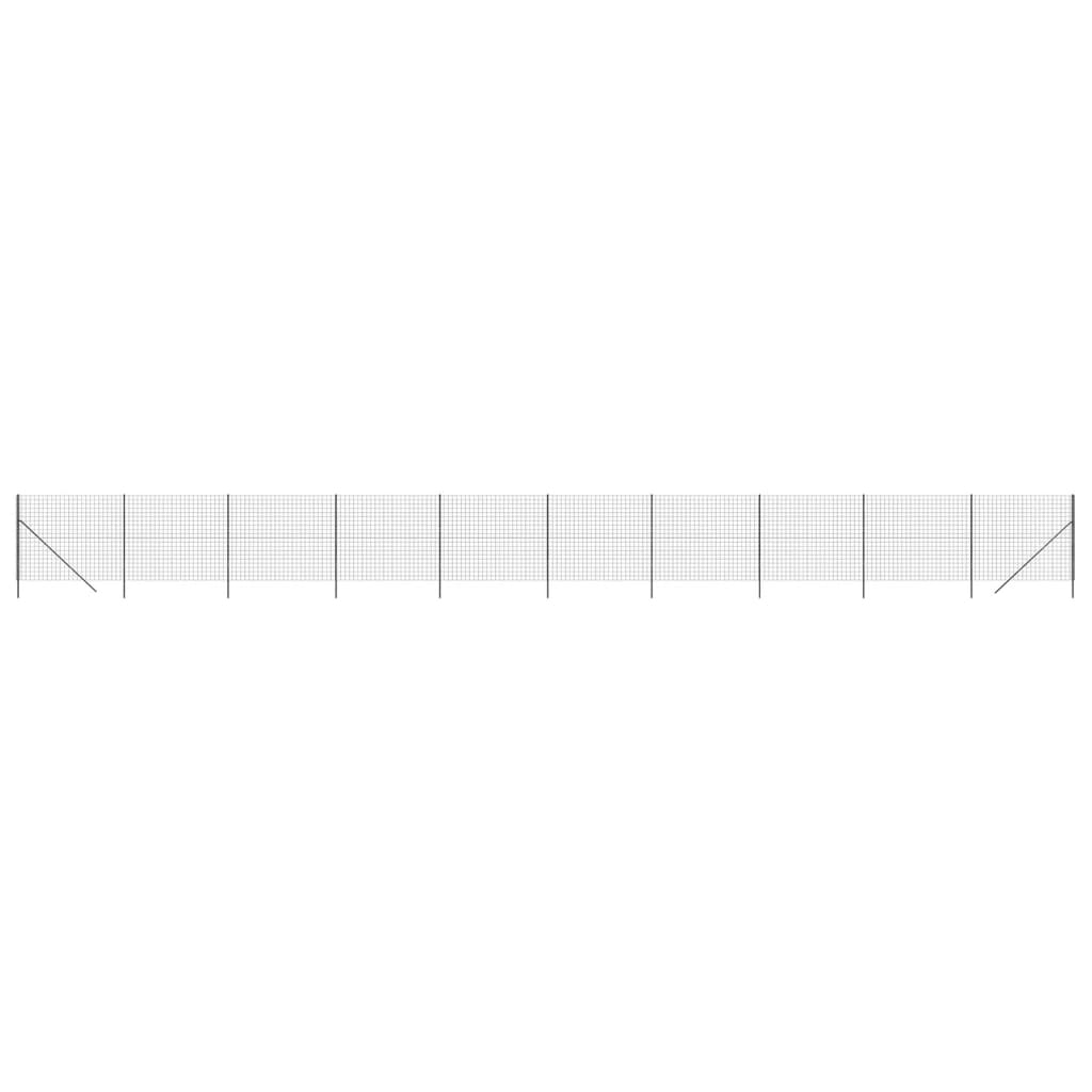 Vidaxl Drot Mesh Fet 1.6x25 m GALVANCANDÉIERT STOPRITHITE Faarf