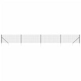 Vidaxl Maschendrahtzaun mit Erdankern 1x10 m Anthrazit