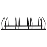 Vidaxl bicycle rack for 4 bike steel black