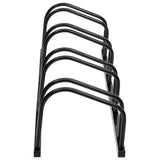 Vidaxl bicycle rack for 4 bike steel black