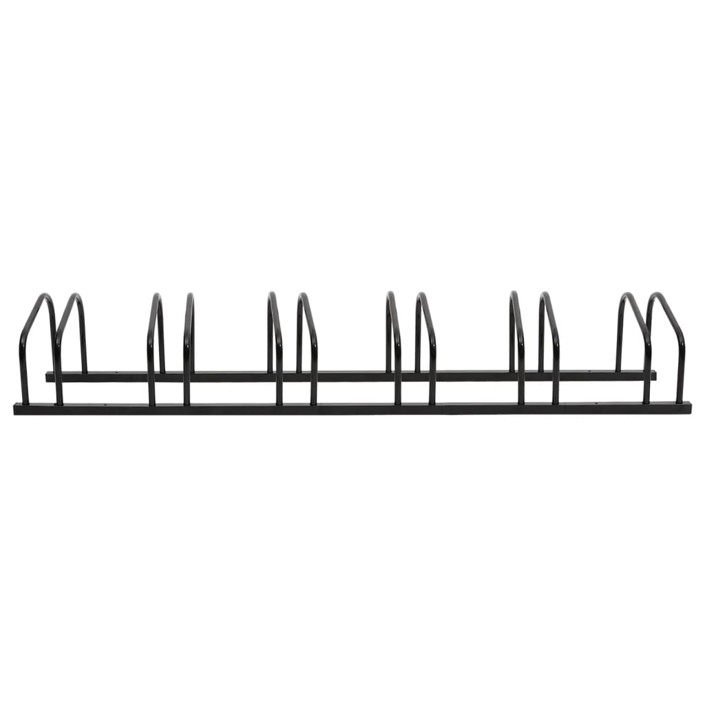 Vidaxl bicycle rack for 6 bike steel black