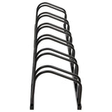 Vidaxl bicycle rack for 6 bike steel black