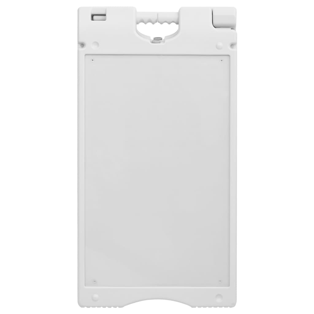 Vidaxl SandwichBord 45x7x84.5 cm HDPE GRIS