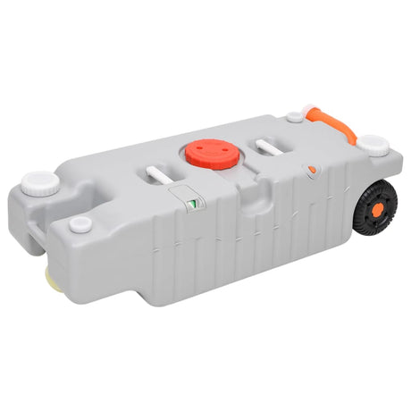 VidaXL Wassertank auf Rädern 75 l grau