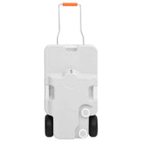 Vidaxl Water tank on wheels 30 L Gray