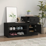 Vidaxx Schuhschrank 100x42x60 cm lackiertes Holz schwarz