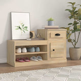 Vidaxx Schuhschrank 100x42x60 cm Holzwerkstoff Sonoma-Eiche