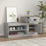 Vidaxx Schuhschrank 100x42x60 cm Holzwerkstoff betongrau