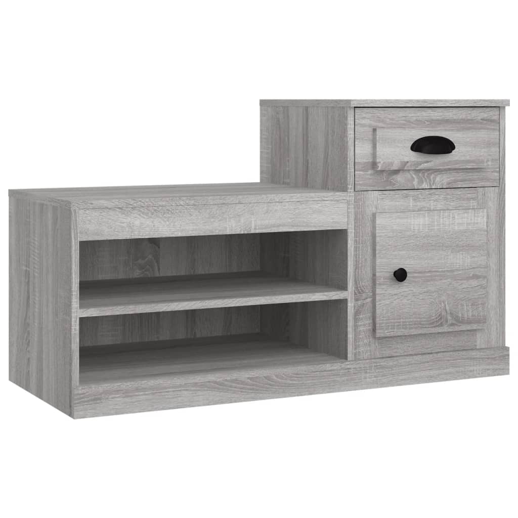 Vidaxl Schong Cabinet 100x42x60 cm Expertéiert Holzfreedeg Sonoma Oakfaarf