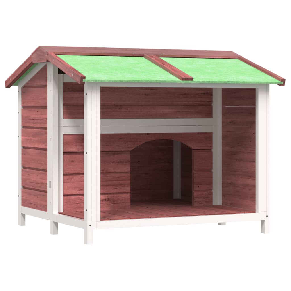 Vidaxl Dog Loft 96x87x80,5 cm Solid Pine Mugger -