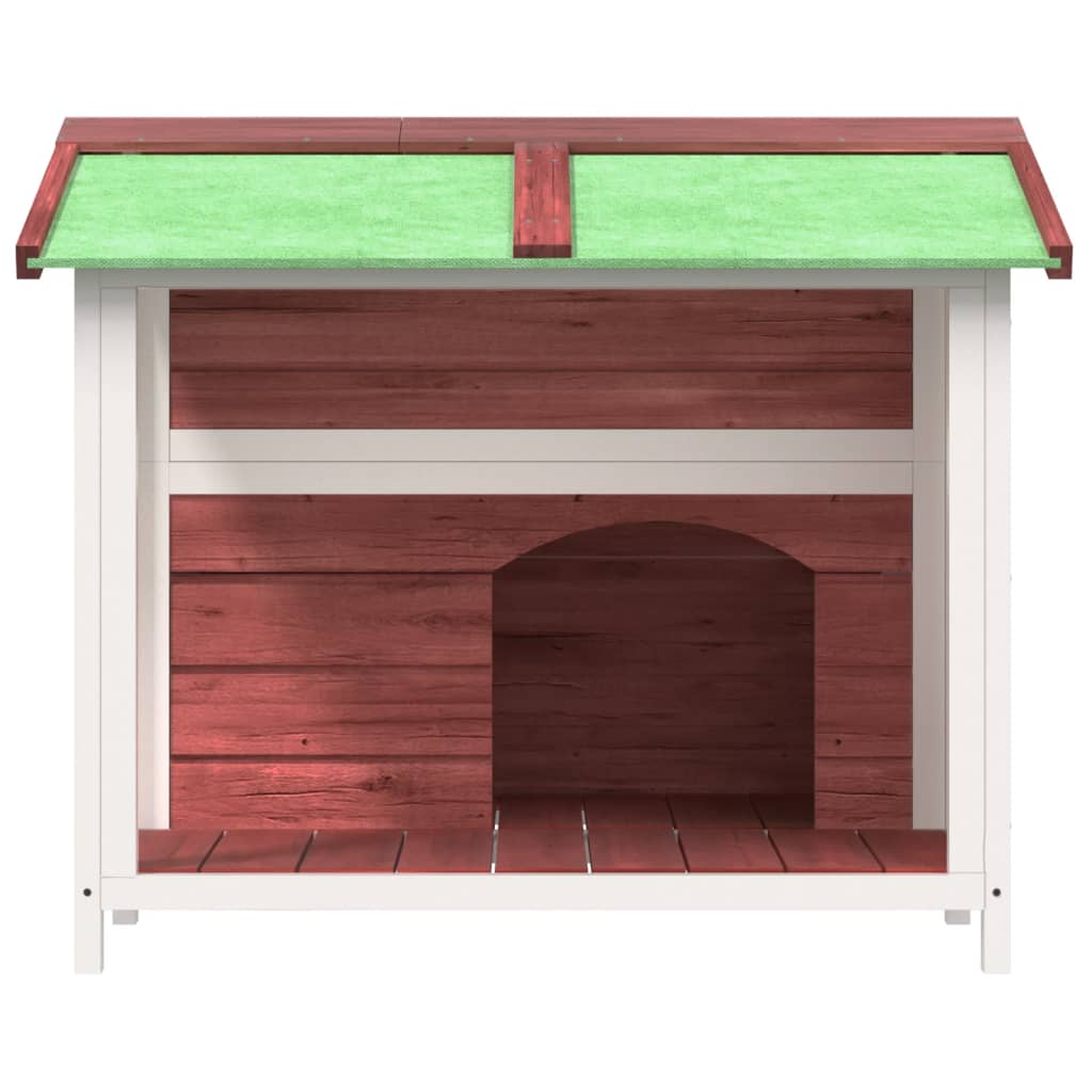 Vidaxl Dog Loft 96x87x80,5 cm Solid Pine Mugger -