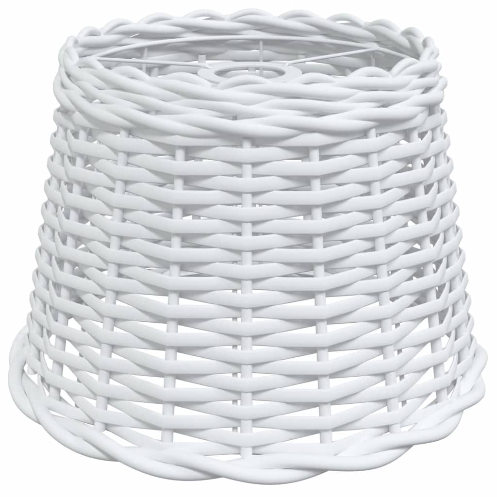Vidaxx Deckenlampenschirm ø30x20 cm Korbgeflecht weiß